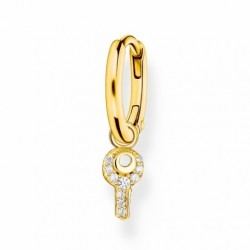 THOMAS SABO kusová náušnica Key gold CR701-414-14