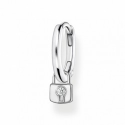 THOMAS SABO kusová náušnica Padlock silver CR700-051-14