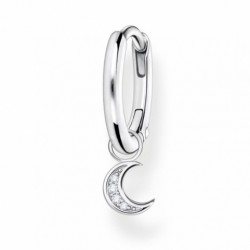 THOMAS SABO kusová náušnica Moon silver CR708-051-14