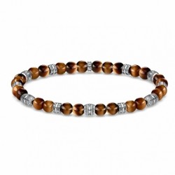 THOMAS SABO strieborný náramok Tiger‘s eye A1923-826-2