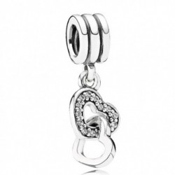 PANDORA korálka Prepletené srdcia 791242CZ