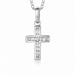 SOFIA zlatý prívesok krížik SJ224983.410