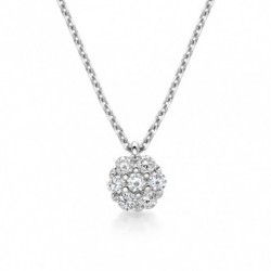 SOFIA DIAMONDS zlatý náhrdelník s diamantmi 0,14 ct GEMCS24824-15