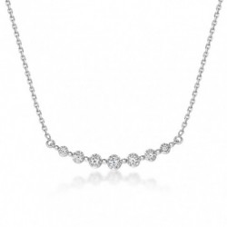 SOFIA DIAMONDS zlatý náhrdelník s diamantmi 0,101 ct GEMCS29394-25
