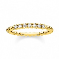 THOMAS SABO prsteň Ring dots yellow TR2323-414-14