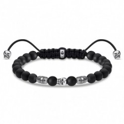 THOMAS SABO náramok Black Skull A1945-811-11-L22v