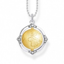 THOMAS SABO náhrdelník Vintage globe KE1965-849-39-L42v