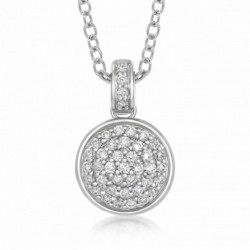 SOFIA DIAMONDS zlatý prívesok s diamantmi 0,11 ct UDPD21936W-H-I1