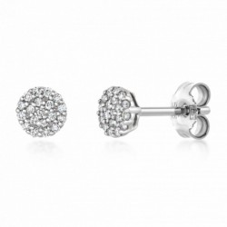 SOFIA DIAMONDS zlaté náušnice s diamantmi 0,10 ct UDER23017W-H-I1