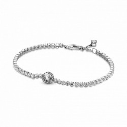 PANDORA Trblietavá aureola strieborný náramok 599416C01