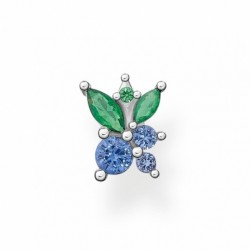 THOMAS SABO kusová náušnica Blueberry silver H2192-699-7