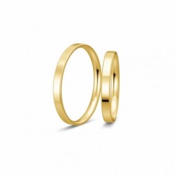 BREUNING zlaté obrúčky BR48/04400YG+BR48/14400YG