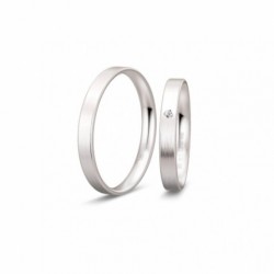 BREUNING zlaté obrúčky BR48/04401WG+BR48/14401WG