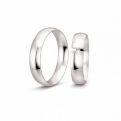 BREUNING zlaté obrúčky BR48/04409WG+BR48/14409WG