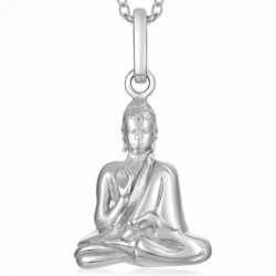 SOFIA strieborný prívesok sediaci Buddha SJ230214.200