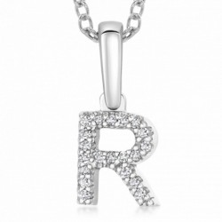 SOFIA DIAMONDS zlatý prívesok písmeno R PAC322-R