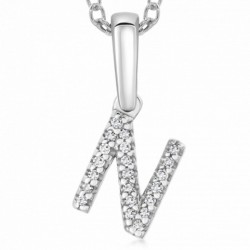 SOFIA DIAMONDS zlatý prívesok písmeno N PAC322-N