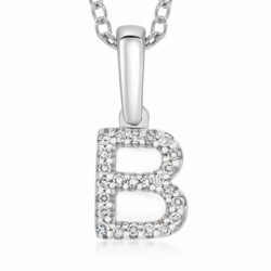 SOFIA DIAMONDS zlatý prívesok písmeno B PAC322-B