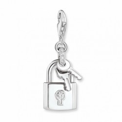 THOMAS SABO strieborný prívesok charm  Lock with key silver...