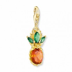 THOMAS SABO strieborný prívesok charm Pineapple gold 1879-472-7