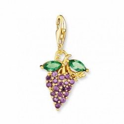 THOMAS SABO strieborný prívesok charm Grape gold 1878-472-7