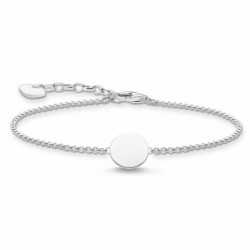 THOMAS SABO strieborný náramok Disc silver A2043-001-21-L19V