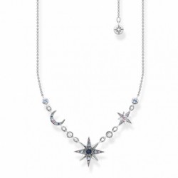 THOMAS SABO náhrdelník Royalty star & Moon silver KE2119-945-7-L45V