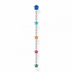 THOMAS SABO kusová náušnica Vintage colourful stones H2194-477-7