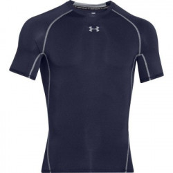 Pánske kompresné tričko Under Armour HG Armour SS Midnight Navy - S