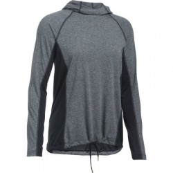 Dámske tričko Under Armour Threadborne Train Hood Twist BLACK /...