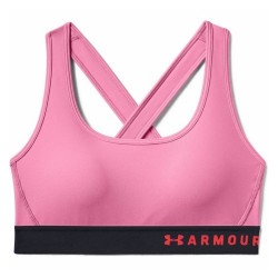 Podprsenka Under Armour Mid Crossback Lipstick - XS