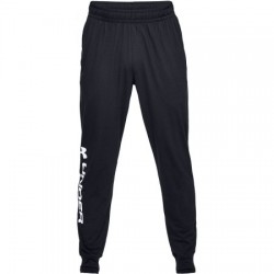 Pánske tepláky Under Armour Sportstyle Cotton Graphic Jogger Black - S