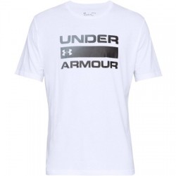 Under Armour Team Issue Wordmark SS White - S