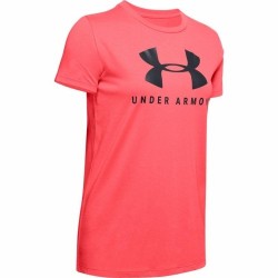 Dámske tričko Under Armour Graphic Sportstyle Classic Crew Rush Red...