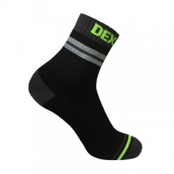 Nepremokavé ponožky DexShell Pro Visibility Grey Stripe - S (36-38)