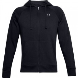 Pánska mikina Under Armour Rival Fleece FZ Hoodie Black - S