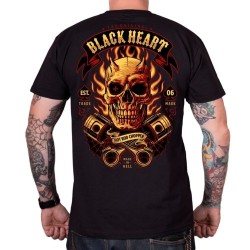 Tričko BLACK HEART Hell Boy čierna - XXL