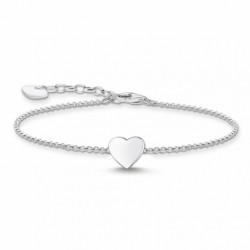 THOMAS SABO strieborný náramok Heart silver A2044-001-21-L19V