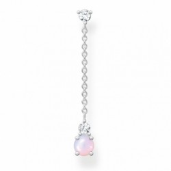 THOMAS SABO kusová náušnica Vintage shimmering pink opal colour...