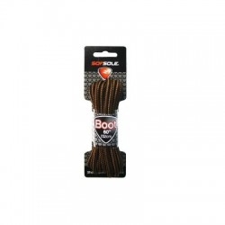 Šnúrky do topánok SOFSOLE LACES OUTDOOR 801980 DARK BROWN WAXED 183 CM