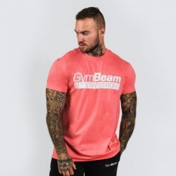 Gymbeam Tričko Stay Strong Coral  XL