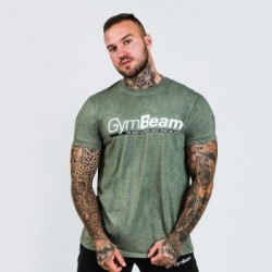 GymBeam Tričko Body and Mind Heather Green  S