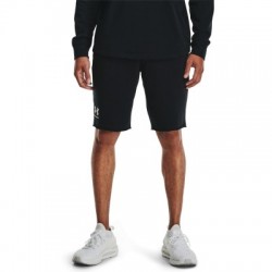 UNDER ARMOUR-UA RIVAL TERRY SHORT-BLK Čierna S