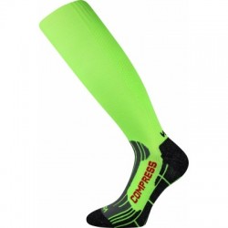 Bežecké kompresné podkolienky VOXX Flex-neon green