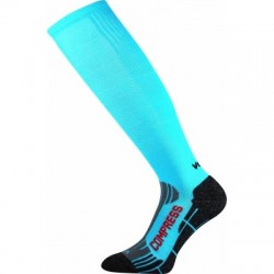 Bežecké kompresné podkolienky VOXX 1 PACK-Flex-neon tyrkys