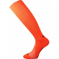 Bežecké kompresné podkolienky VOXX Lithe-neon orange