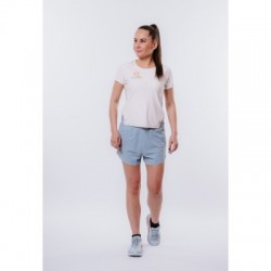 Dámske bežecké kraťasy ANTA Shorts-WOMEN-862125506-1-Pale Aqua Blue