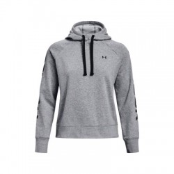 UNDER ARMOUR-Rival Fleece CB Hoodie-GRY Šedá XS