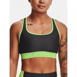 Kompresná podprsenka UNDER ARMOUR UA Crossback Mid Solid NE-GRY