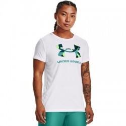 UNDER ARMOUR-Live Sportstyle Graphic SSC-WHT-1356305-106 Biela XS